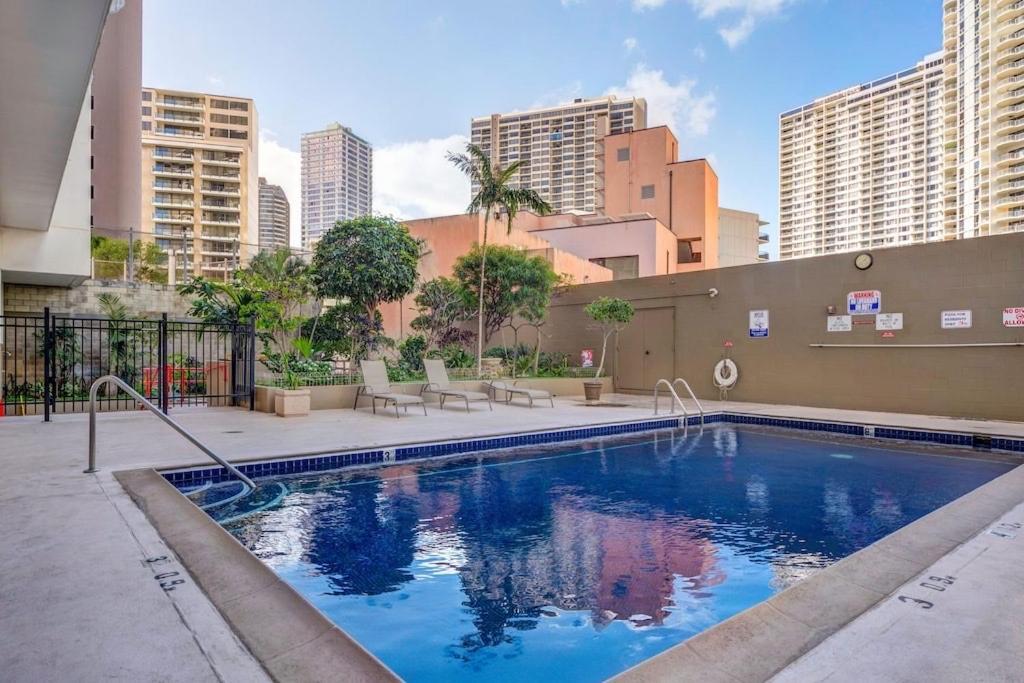 הונולולו Soothing Hawaii Condo - 18F מראה חיצוני תמונה